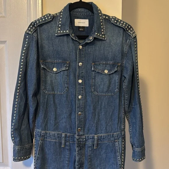 Current/Elliott denim jumpsuit